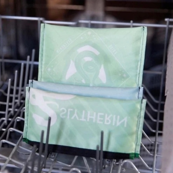 NEW Bumkins x Harry Potter Slytherin Snack Bag Set - Picture 4 of 4